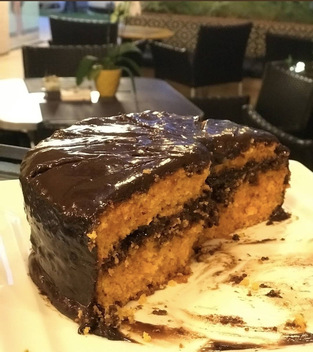 Bolo de chocolate de verdade